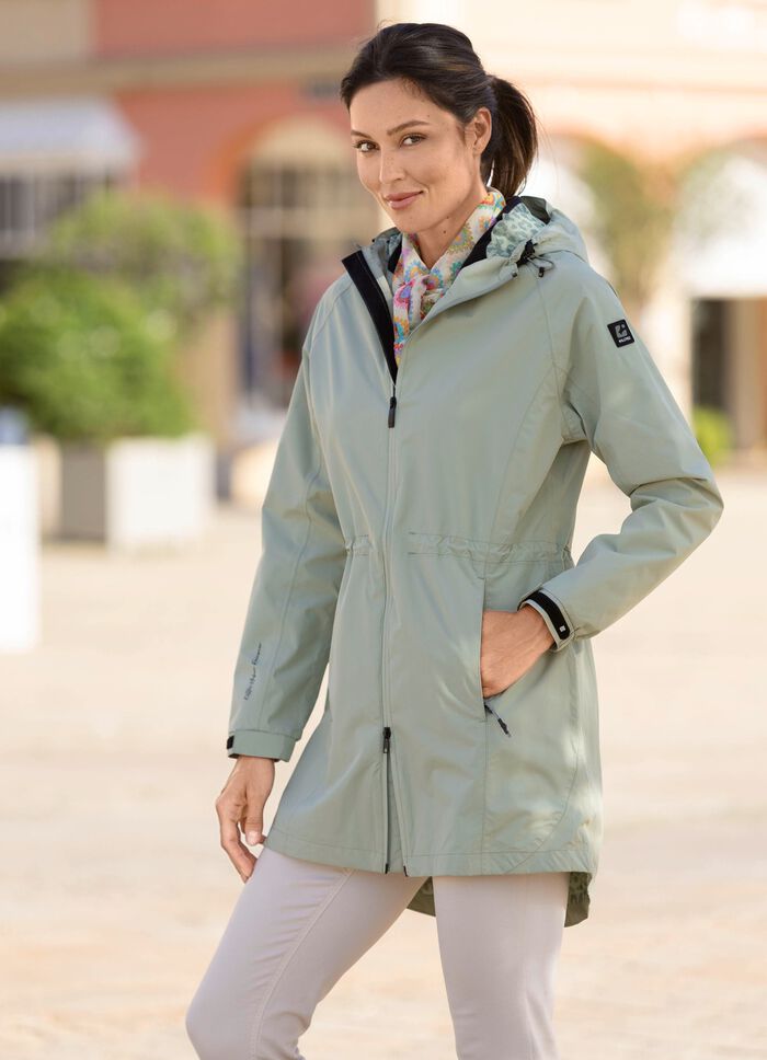 Functionele korte jas met vaste capuchon LINDGR&Uuml;N