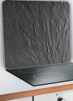 Wenko wandpaneel van glas, leisteen 