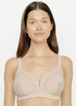 Susa set van twee bh&lsquo;s met kanten inzetten 1X AUBERGINE, 1X WIT