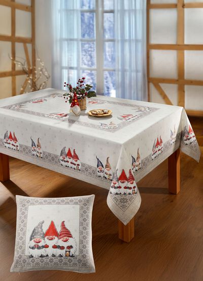 Tafel- en kamerdecoratie met kaboutermotieven 