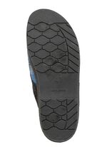 Slippers gemaakt van geruit textielmateriaal BLAUW-GRIJS