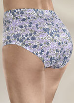 Set van vier slips met een harmonieus bloemdessin 