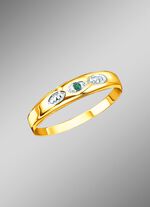 Damesring met smaragd 