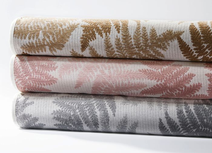 Sprei met natuurlijke bladmotieven NATUREL