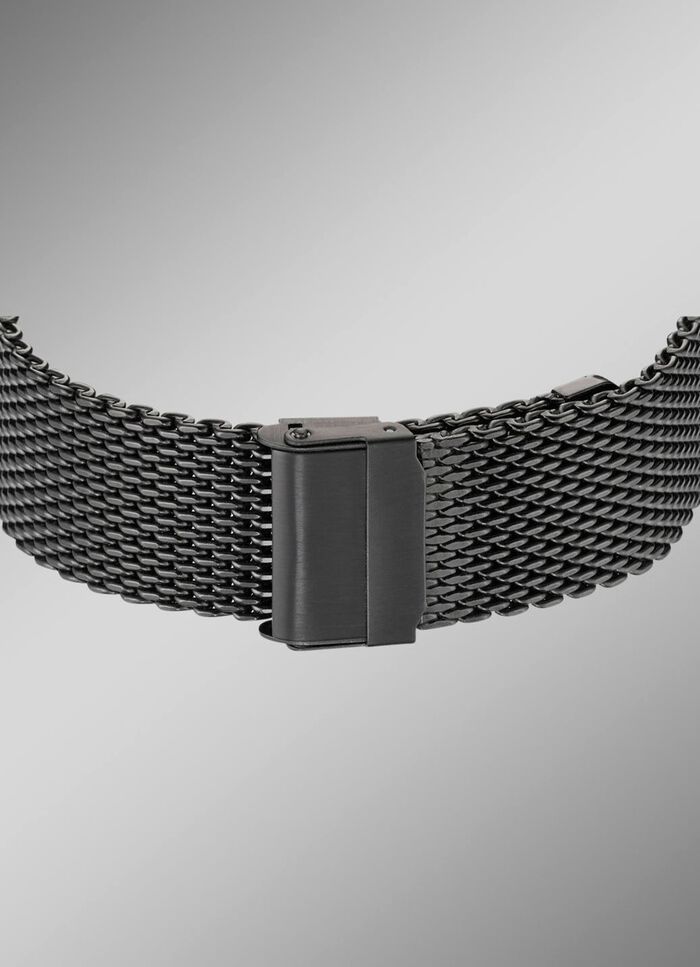 Master Time radiogestuurd herenhorloge met roestvrijstalen band 