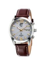 Radiogestuurd herenhorloge op zonne-energie 