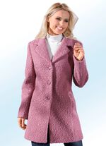 Lange jas met knoopsluiting 