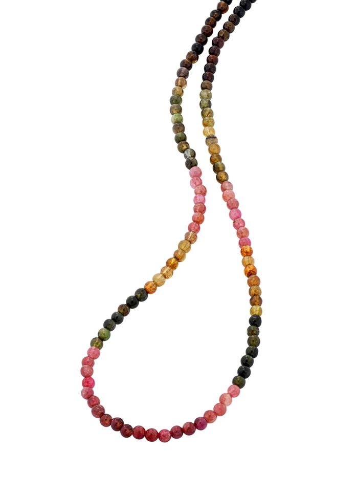 Halsketting met toermalijn 