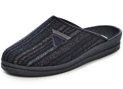 Klassieke herenpantoffels met anatomisch gevormd voetbed 