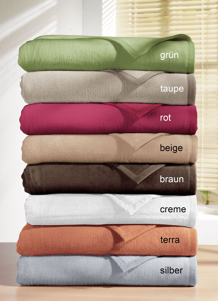 Slaapdeken ook extra lang BEIGE
