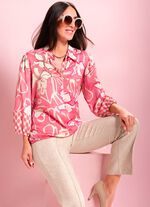 Blouse met knoopsluiting 