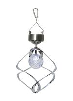 Led-mobiel op zonne-energie van roestvrij aluminium 