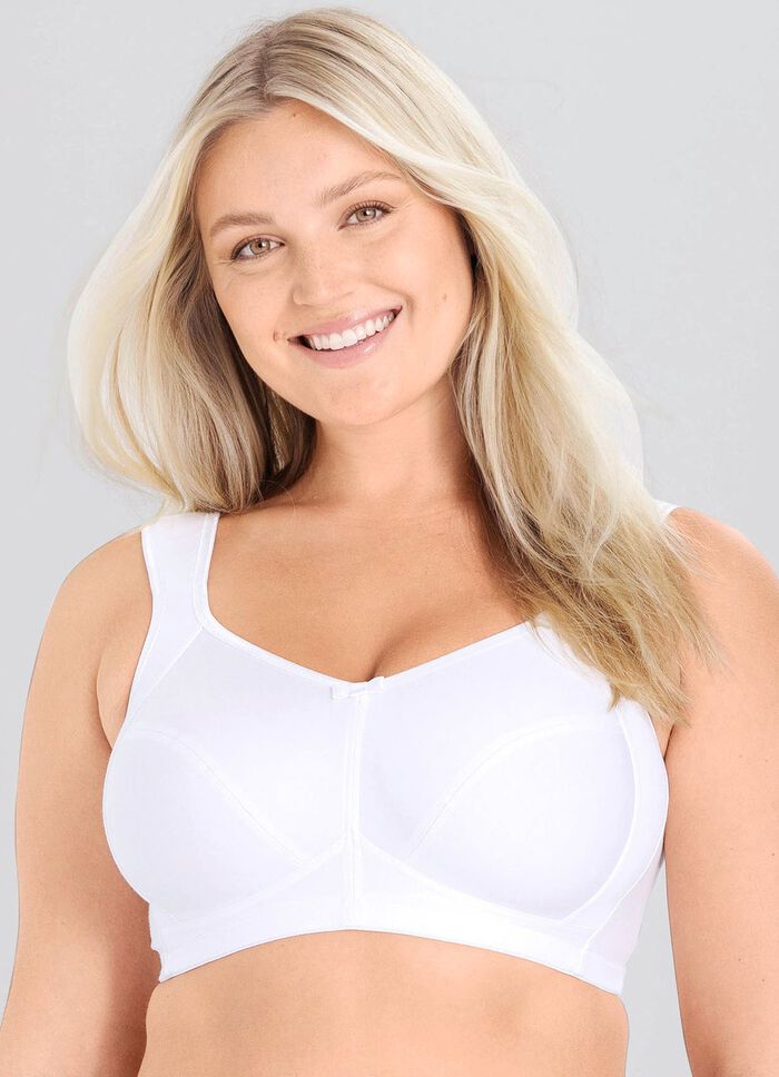 Miss Mary bh met ademend katoenen inzetstuk 