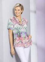 Overhemdtuniek met lusknoopsluiting 