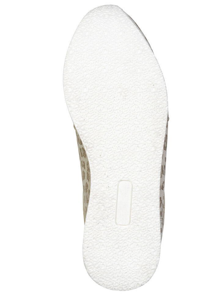 ELENA EDEN, stijlvolle damessneakers, breedte G, met uitneembaar voetbed CHAMPAGNER