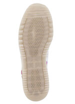 ELENA EDEN, modieuze damessneakers, breedte H, met uitneembaar voetbed WEISS-BUNT