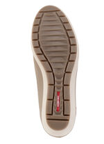 ELENA EDEN, comfortabele damesballerina&#39;s, breedte G, met uitneembaar voetbed TAUPE