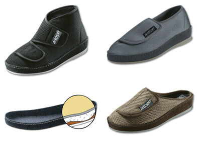 Klimaatvriendelijke klittenbandschoen met doorlopende, gepatenteerde vilten zool 