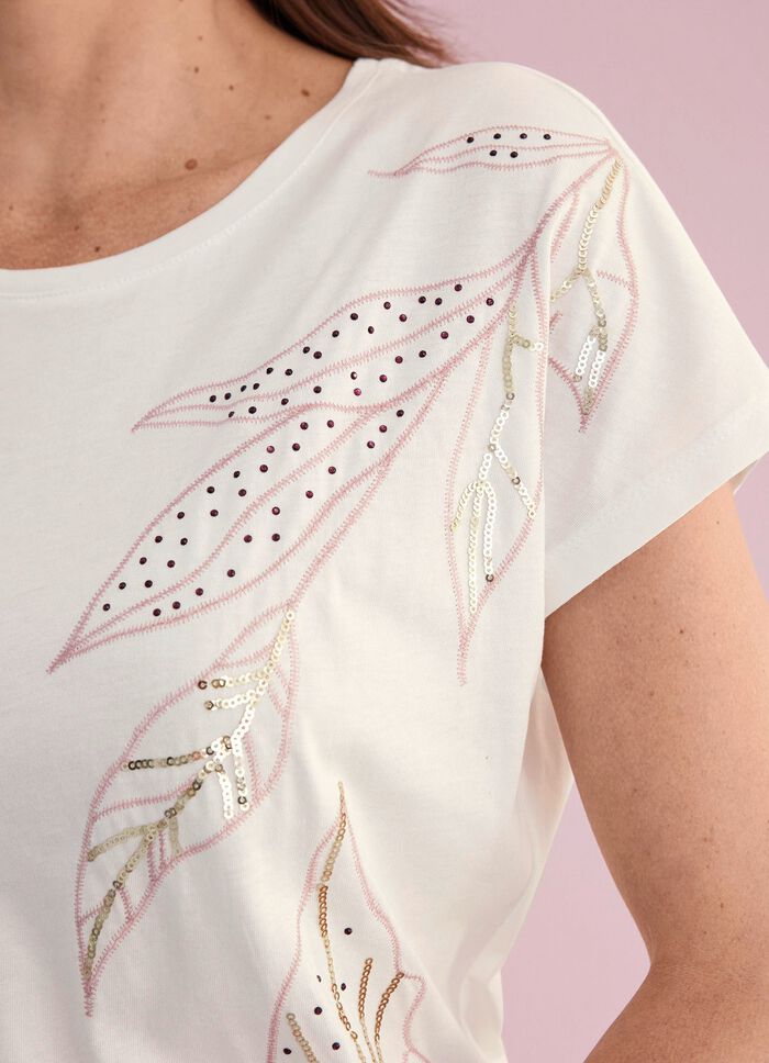 Shirt met borduurwerk 