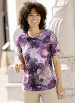 Overhemd met all-over print 