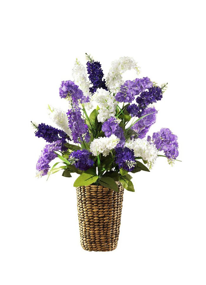 Lila takken in een set van 6 PAARS