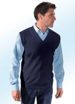 Trui met structuurpatroon in 3 kleuren 