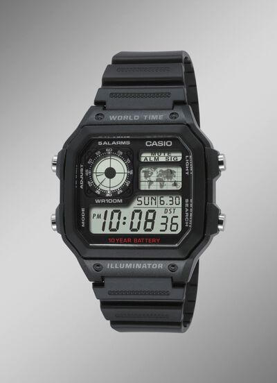 Casio Illuminator digitaal herenhorloge 