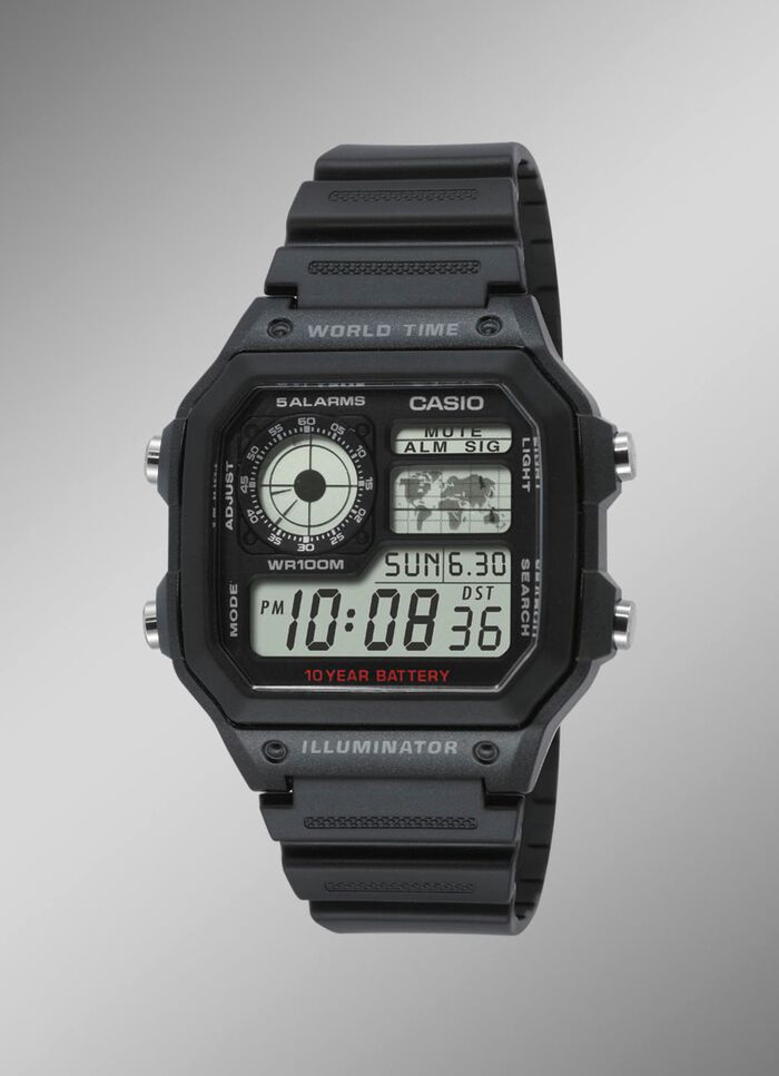 Casio Illuminator digitaal herenhorloge 