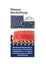 Kookgerei met diamantkeramische antiaanbaklaag 