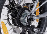 Foldi Comfort opvouwbare e-bike van SAXXX GRIJS-ZILVER-MAT