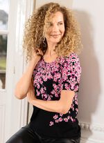 Gebreide twinset van fijn breisel 