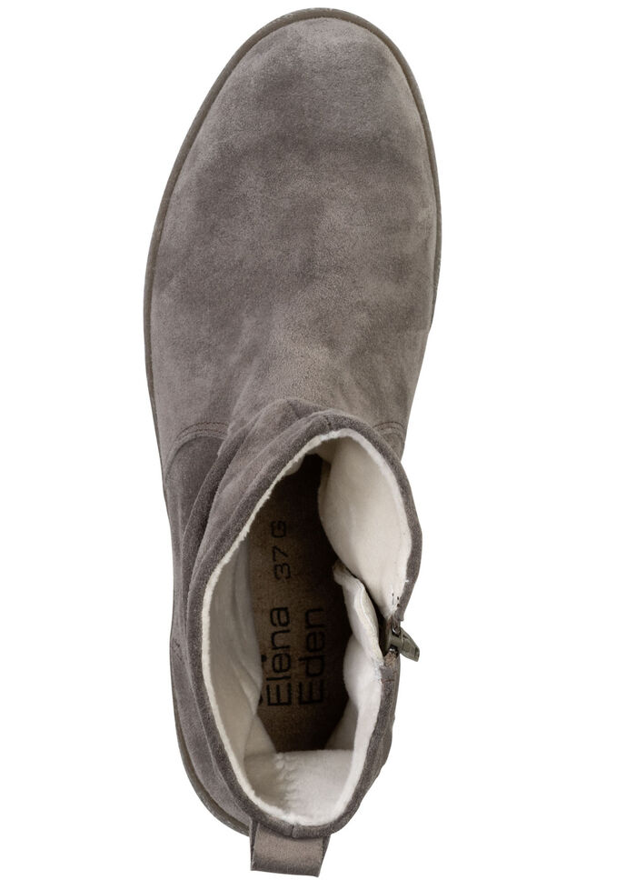 ELENA EDEN enkellaarzen gemaakt van zacht suède MODDER