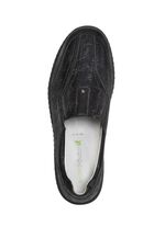 Waldl&auml;ufer, comfortabele damespantoffels, breedte K, met uitneembaar voetbed ZWART