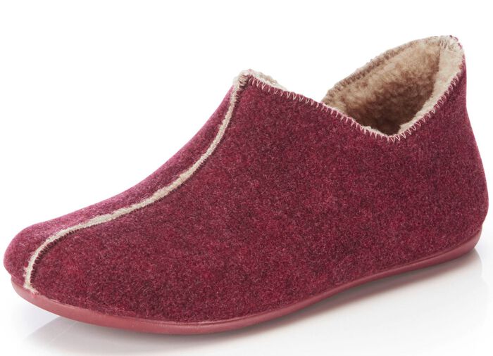 Laurina vilten pantoffels gemaakt van gerecycled polyester 