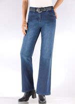 Jeans met modieuze beenwijdte 