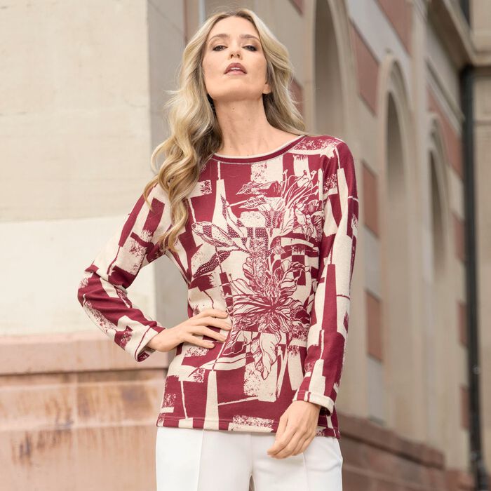 Shirt all-over print en decoratieve platen 