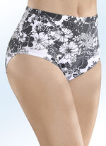 Set van vijf slips met bloemenprint 