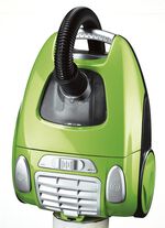 Cycloonstofzuiger in compacte vorm. 