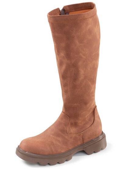 Andrea Conti, klassieke dameslaarzen, met binnenrits 