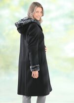 Jas met vaste capuchon 