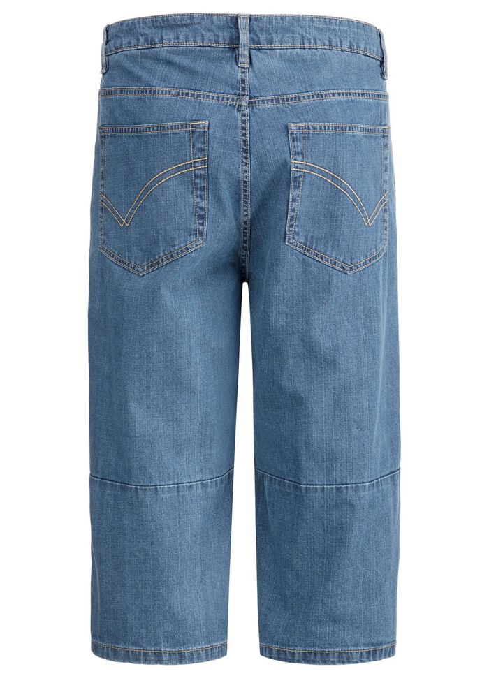 Denim bermuda's JEANSBLAUW