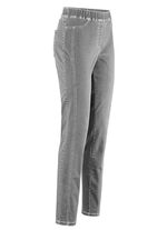 Jeans met comfortabel aansluitend model GRIJS