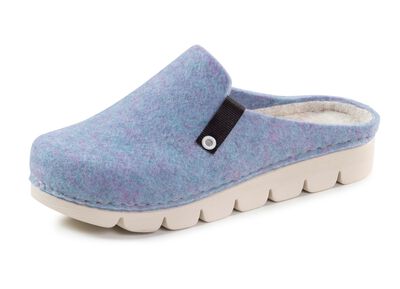 Laurina, trendy damespantoffels, breedte G, met anatomisch gevormd voetbed 