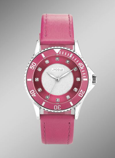 Modern quartz dameshorloge Pools 2608 