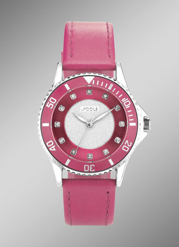 Modern quartz dameshorloge Pools 2608 