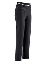 Broek met sportieve chic ZWART