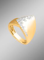 Moderne damesring met 23 diamanten 