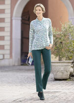 Pullover met decoratieve V-kraag 