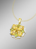 Kettinghanger met bloemenontwerp 