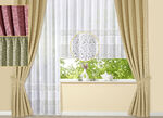 Hoogwaardige jacquardgordijnenset AARDBEI